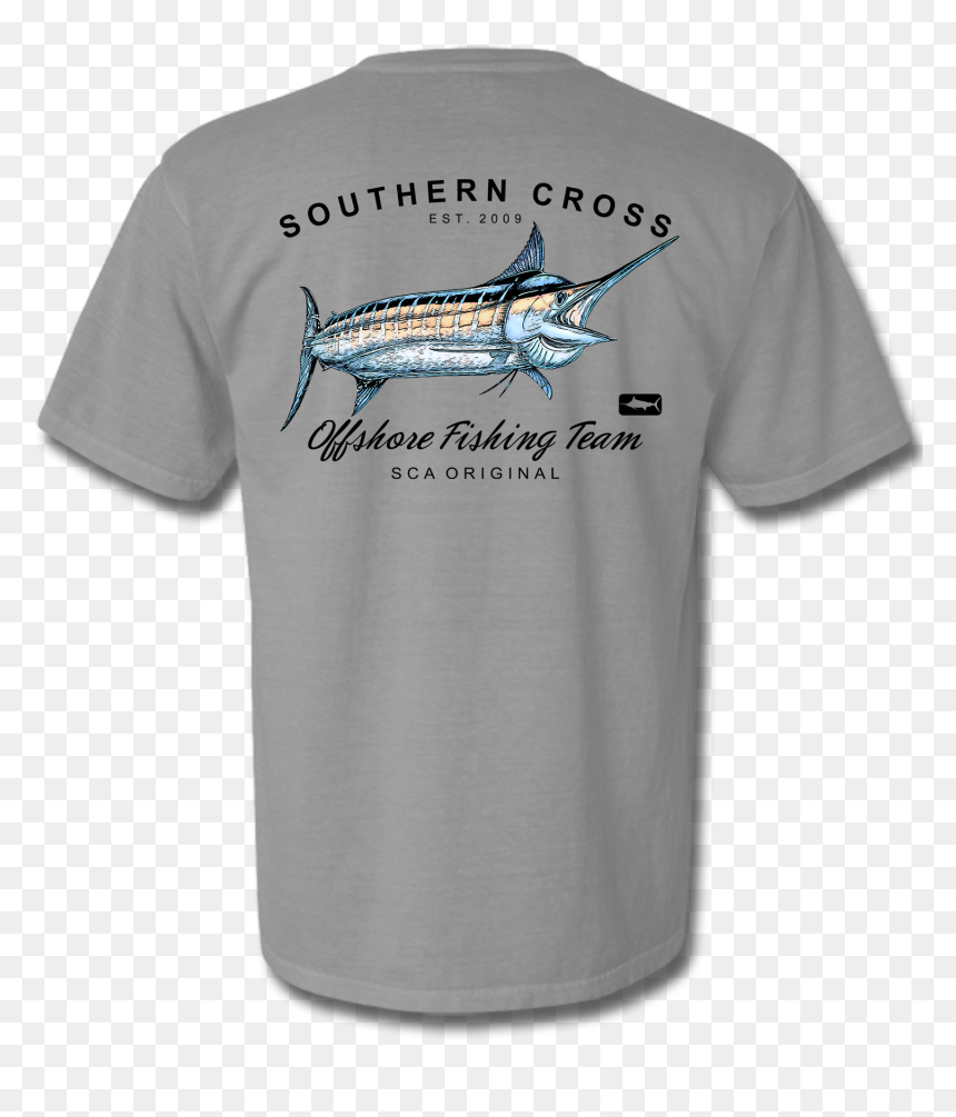 Offshore Fishing Team Shirts, HD Png Download - marlin fish png