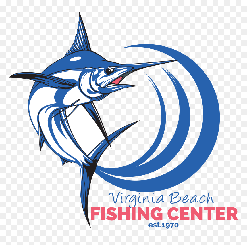 Virginia Beach Fishing Center - Atlantic Blue Marlin, HD Png Download - marlin fish png
