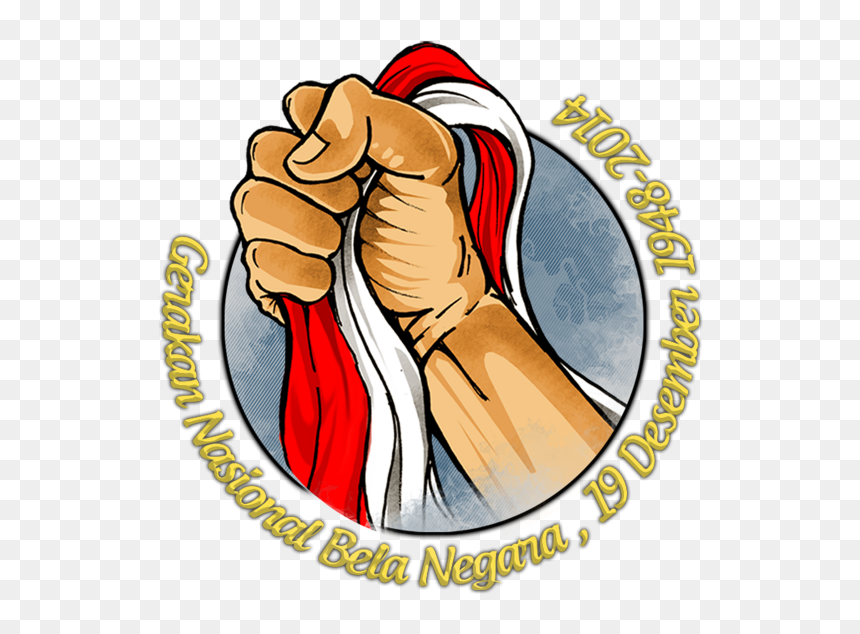 Bela Negara, HD Png Download - bendera merah putih png