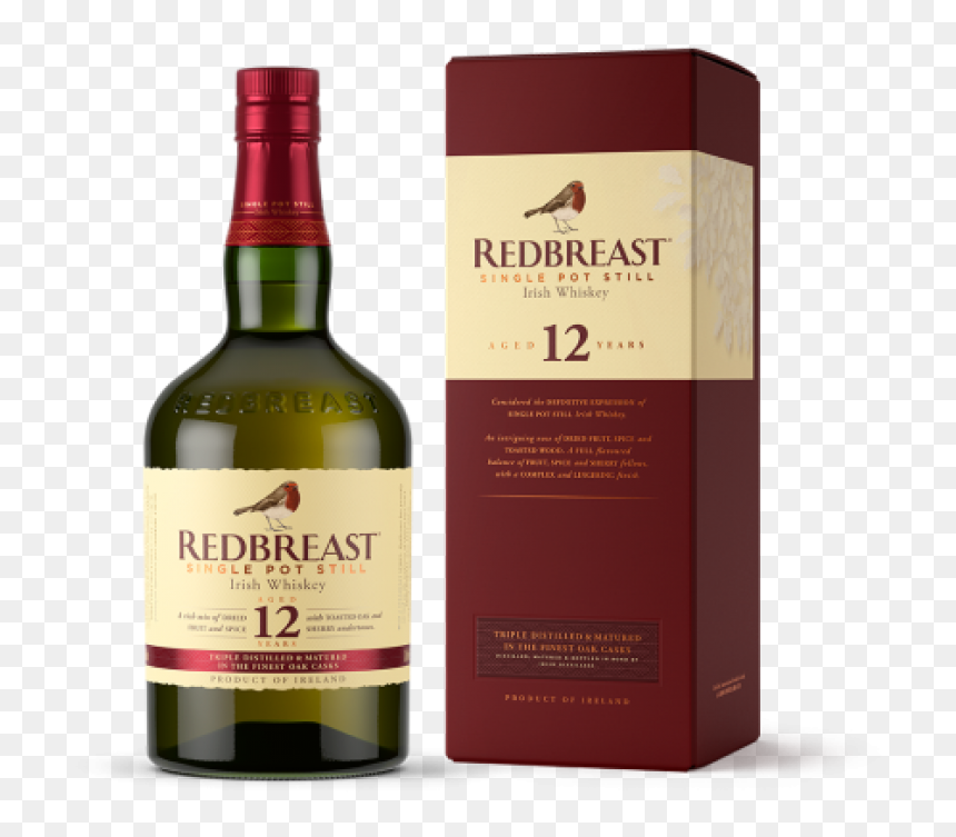Redbreast 12 Year Old Single Pot Still - Redbreast 12 Year Old, HD Png Download - glass of whiskey png