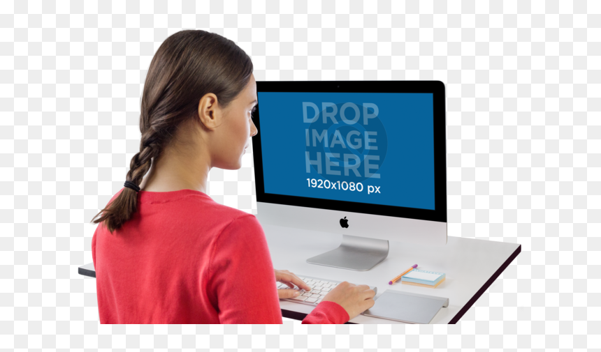 Personal Computer, HD Png Download - computer mockup png