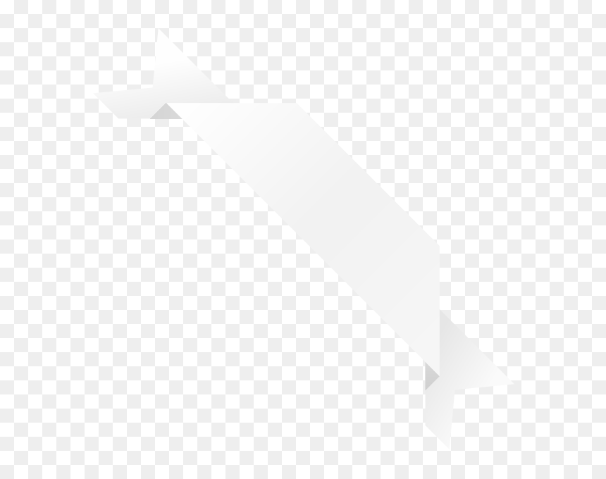 Corner Ribbon03 White - Corner Ribbon Png White, Transparent Png - white corner png