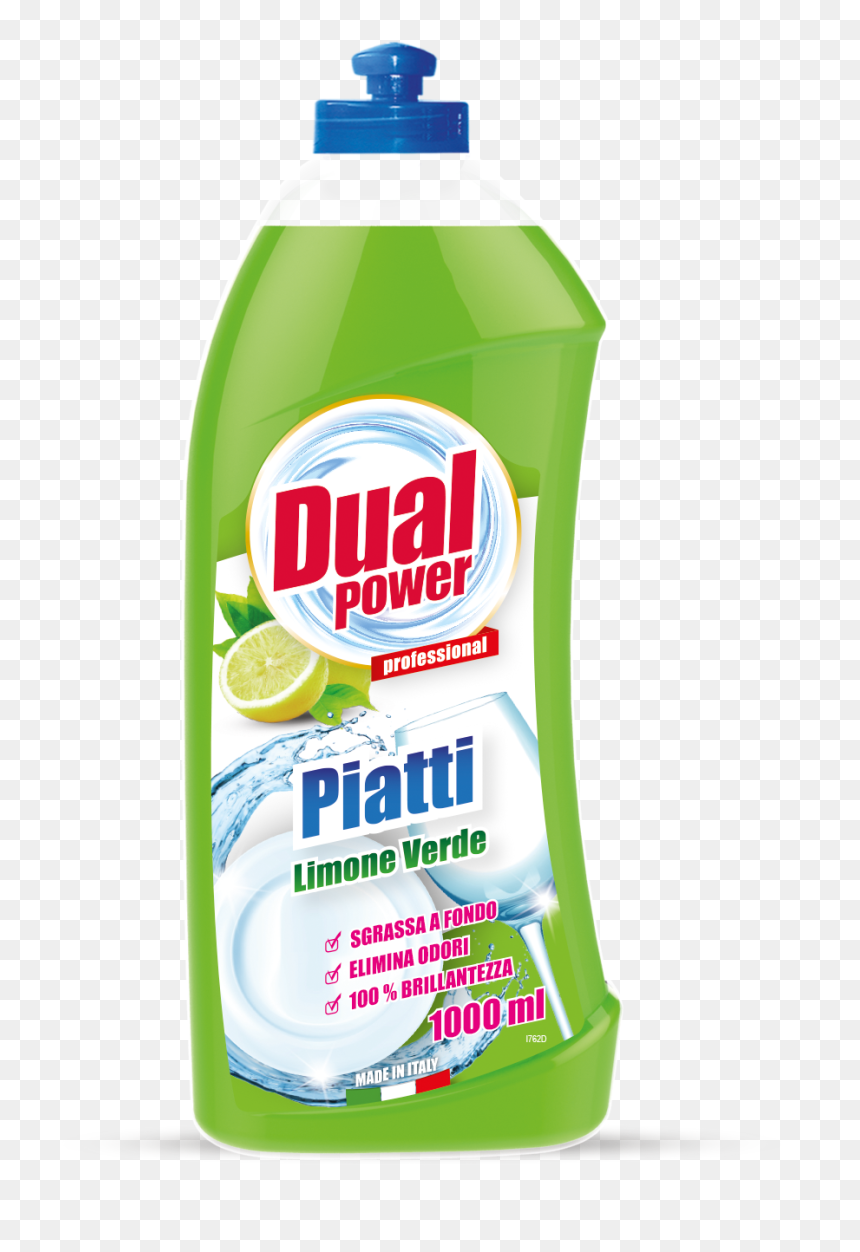 Jabon Para Fregar Piatty Limon Verde - Dual Power Piatti, HD Png Download - limon verde png
