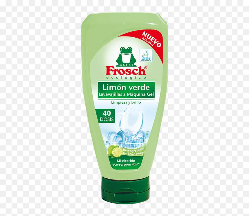 Lavavajillas Gel Limón Verde - Frosch, HD Png Download - limon verde png