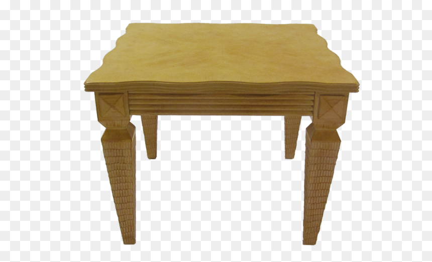 Chairside Table Century Furniture - Coffee Table, HD Png Download - scalloped edge png