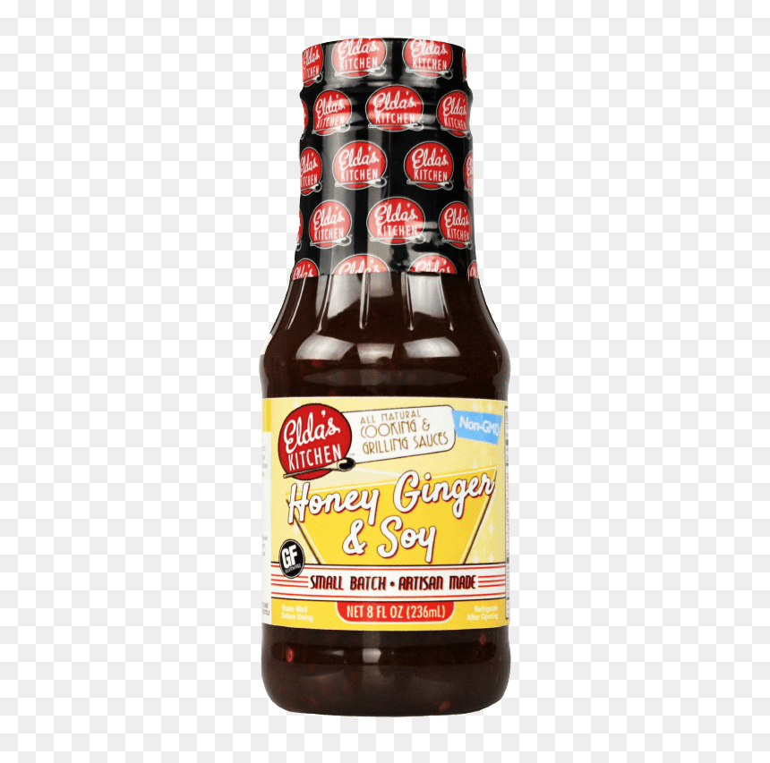 Honey Ginger & Soy - Brown Sauce, HD Png Download - soy png