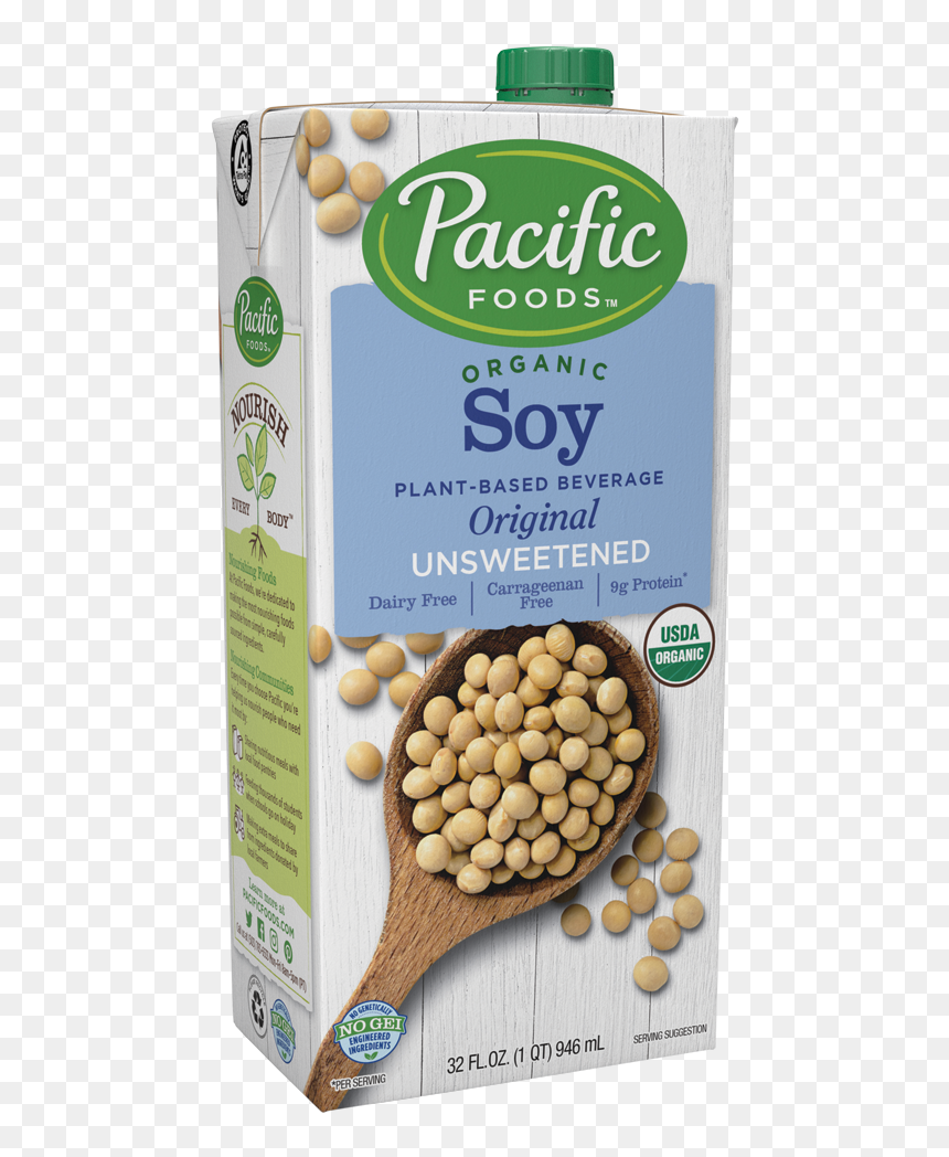 Pacific Foods Almond Milk, HD Png Download - soy png