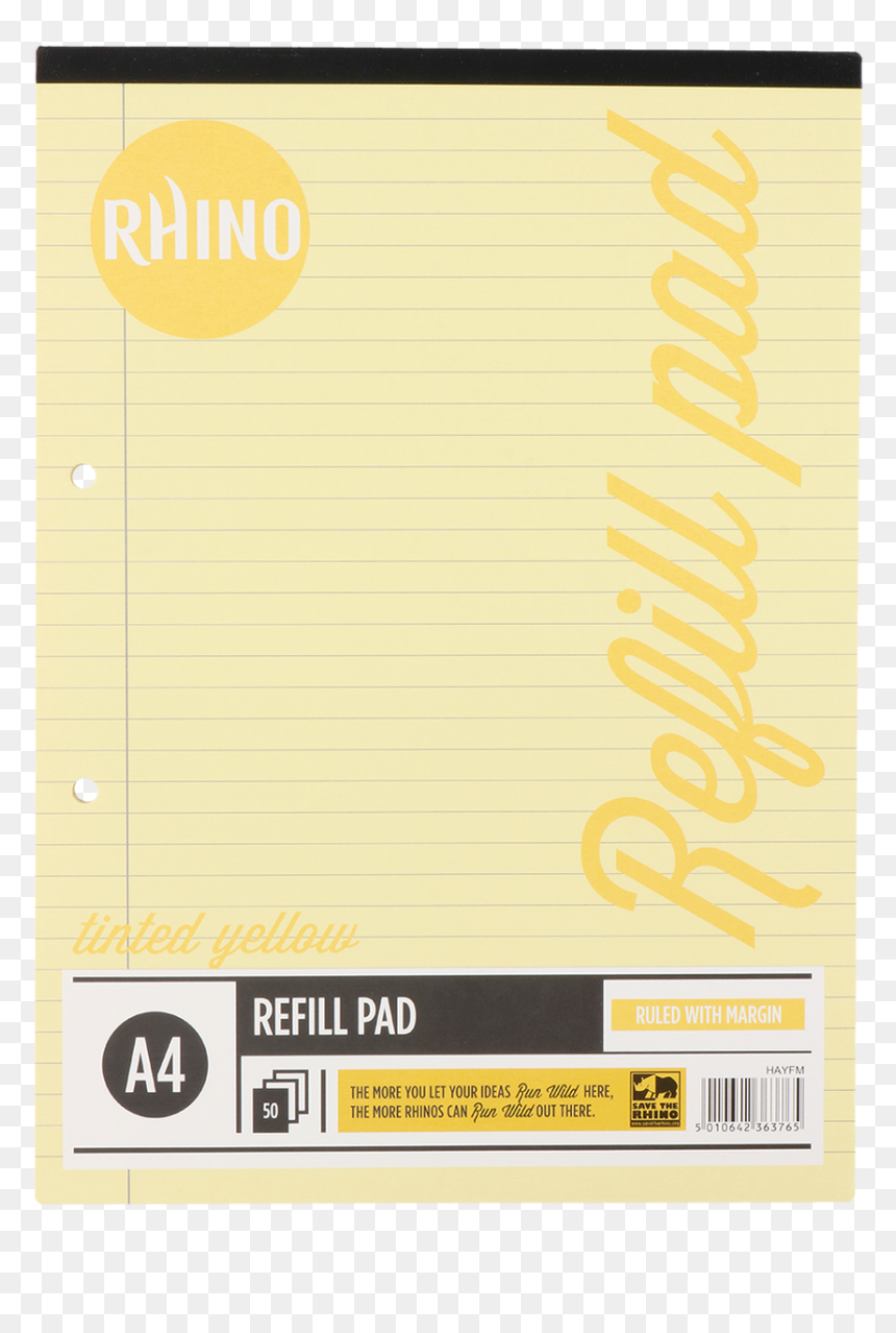 A4 Special Education Refill Pad Yellow Tinted Paper - Poster, HD Png Download - legal pad png