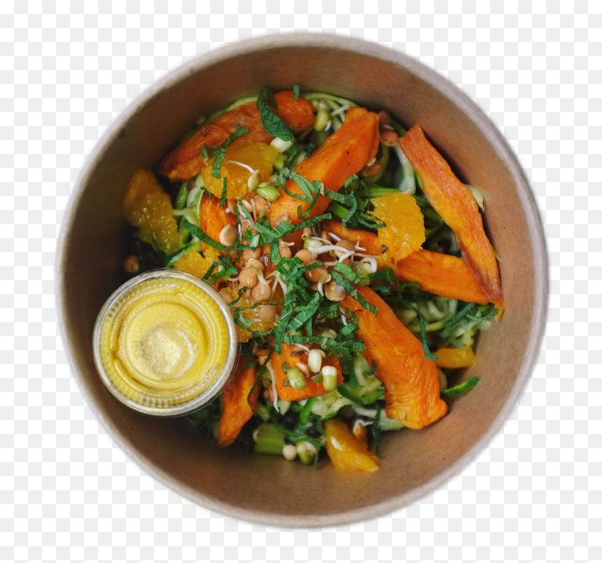 Zucchini Spaghetti Bowl - Curry, HD Png Download - bowl of spaghetti png