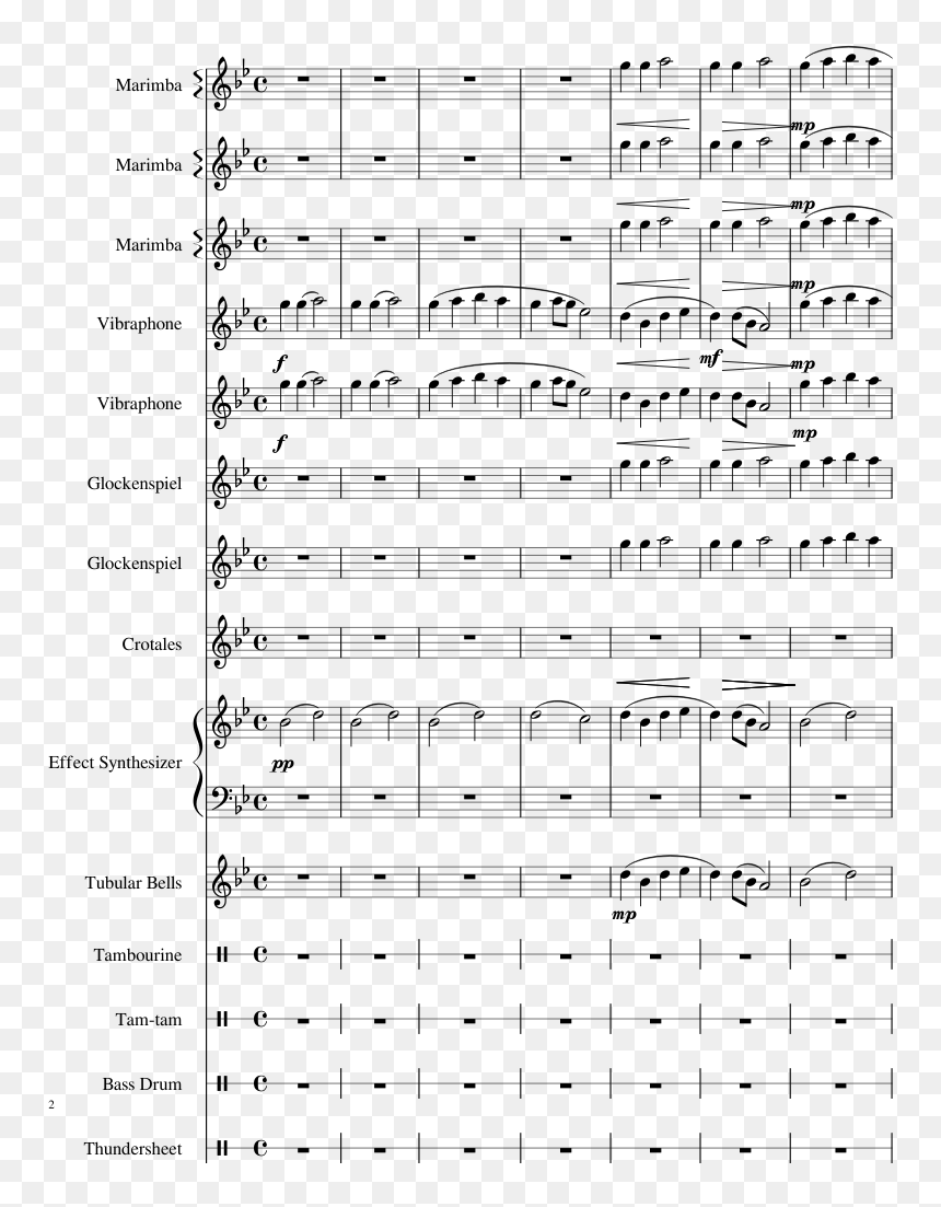 Sheet Music, HD Png Download - spooky forest png