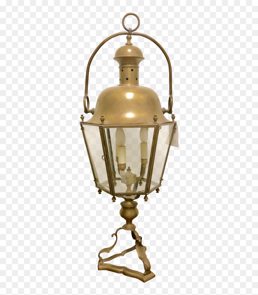 Antique Converted Bronze Street Lantern 8381, HD Png Download - lantern light png