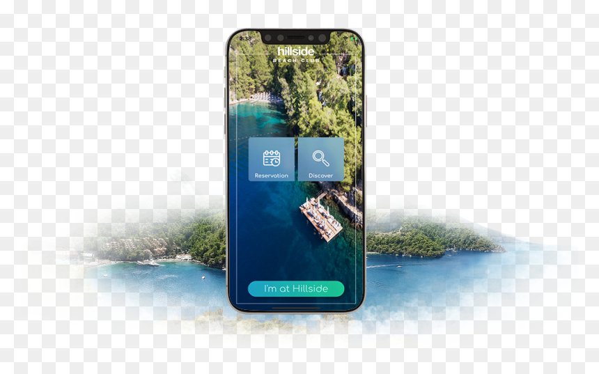 Iphone X - Smartphone, HD Png Download - hillside png