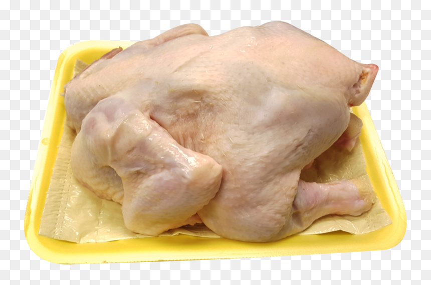 Full Whole Chicken 100% Natural - Turkey Meat, HD Png Download - whole chicken png