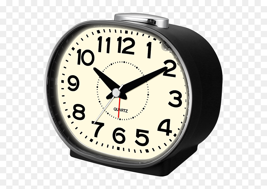 Luminous Clock Face Oval Bell Ring Alarm Clock With - W 648sm Z, HD Png Download - ringing alarm clock png