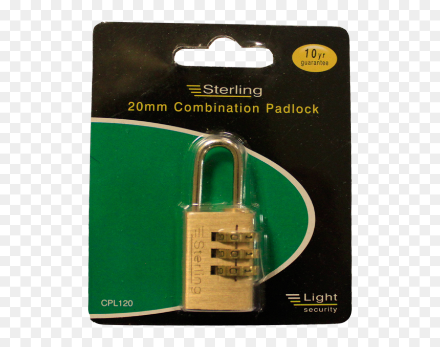 Sterling Combination Padlock - Security, HD Png Download - combination lock png
