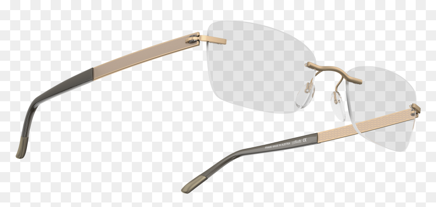 Sunglasses Silhouette Goggles Eye Examination - Plastic, HD Png Download - glasses frame png