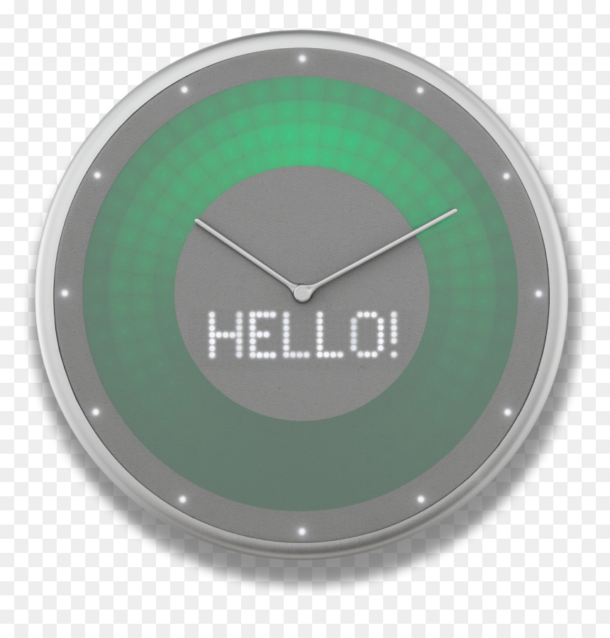 Glance Clock Alarm Clock Hello - Glance Clock, HD Png Download - ringing alarm clock png