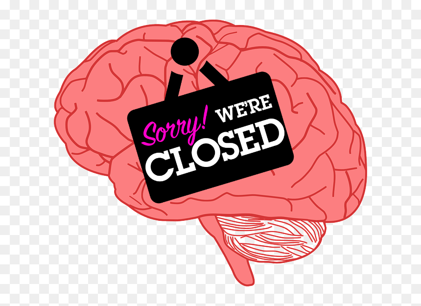 Brain Clip Art, HD Png Download - sorry we're closed png