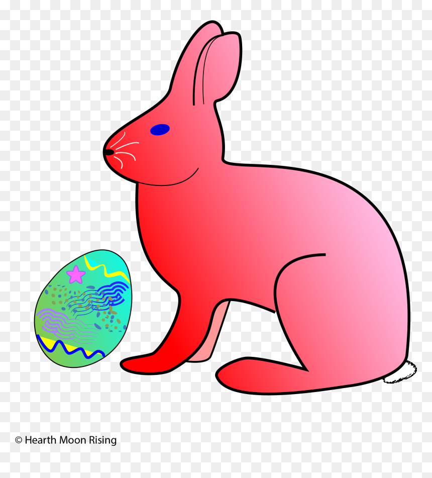 Domestic Rabbit, HD Png Download - happy spring png