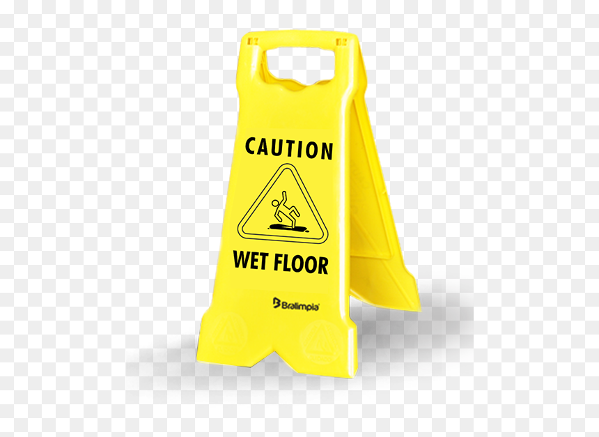 Triangle, HD Png Download - wet floor sign png