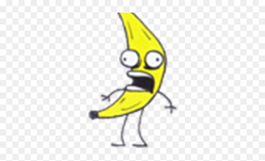 Draw A Crazy Banana, HD Png Download - arboles animados png