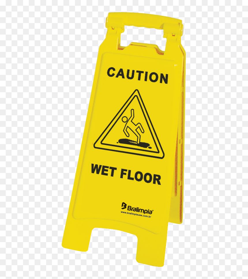 Sign, HD Png Download - wet floor sign png