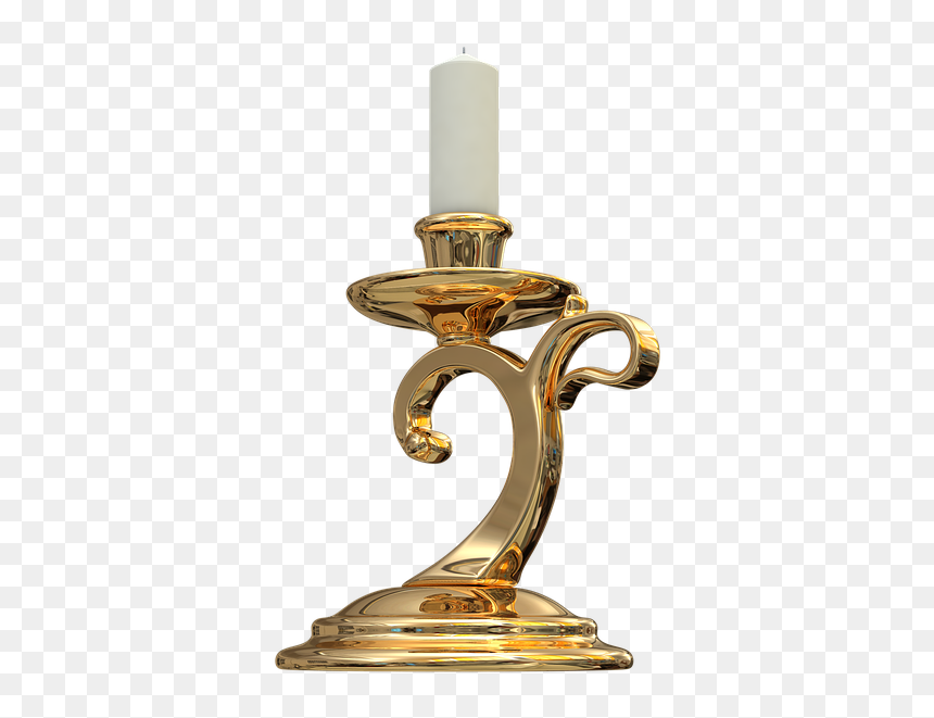 Brass, HD Png Download - candle holder png