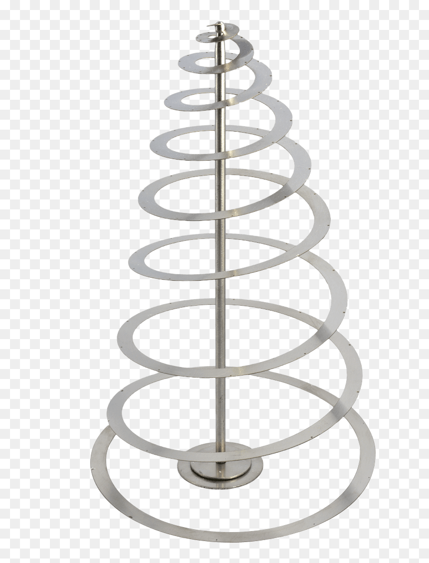 Arbol De Navidad De Acero, HD Png Download - esferas navideñas png
