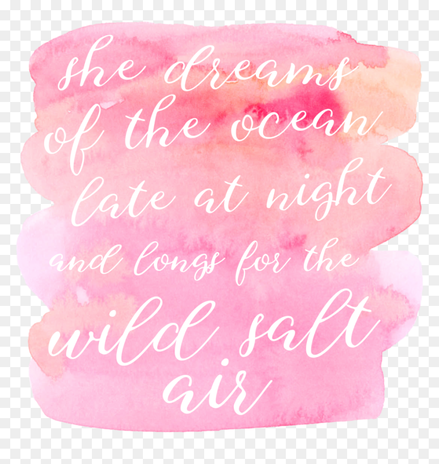 Mermaid Quote - Handwriting, HD Png Download - mermaid outline png