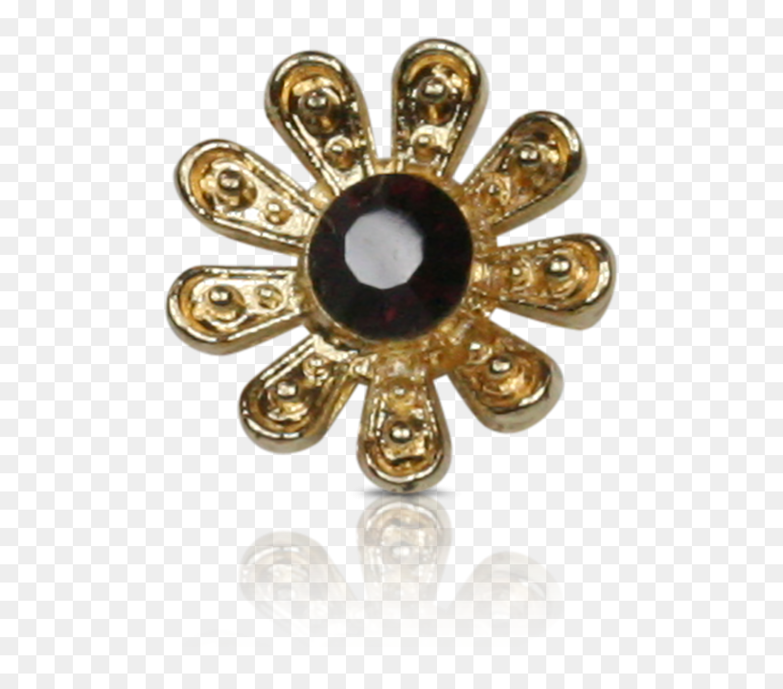 Crystal, HD Png Download - golden flower png