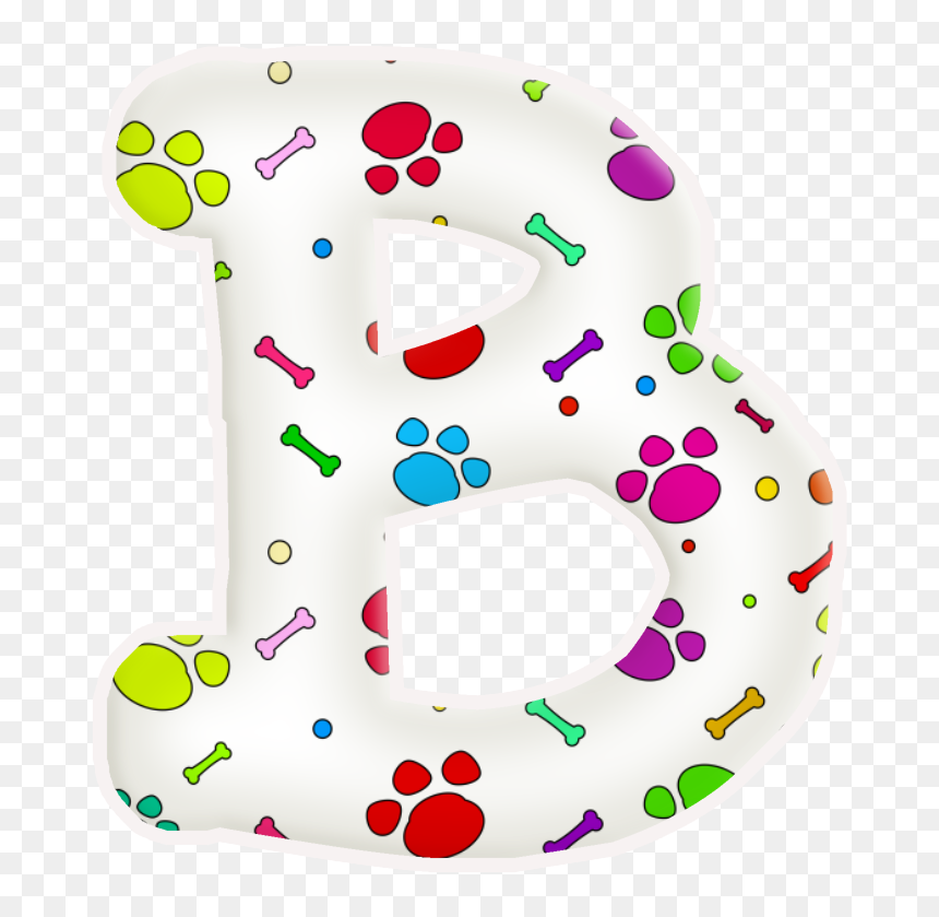 B Huellas De Perro, Alfabeto Para - Letter S Dog Alphabet, HD Png Download - huellas de perro png