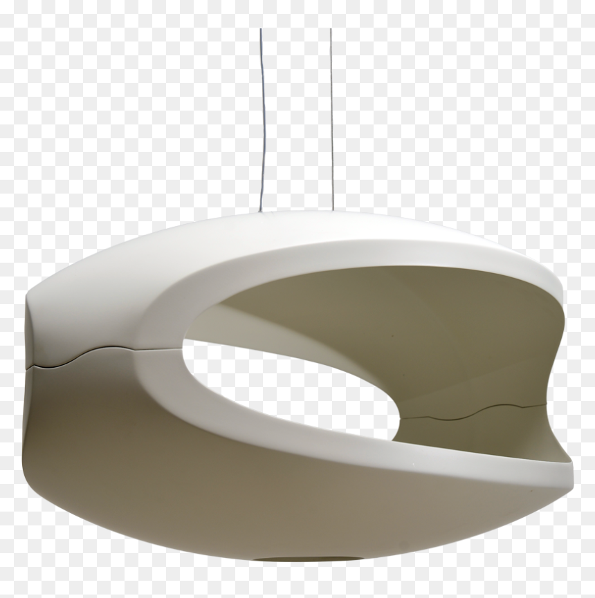 La Modernidad De La Lámpara Colgante O-space - Lampshade, HD Png Download - lampara png