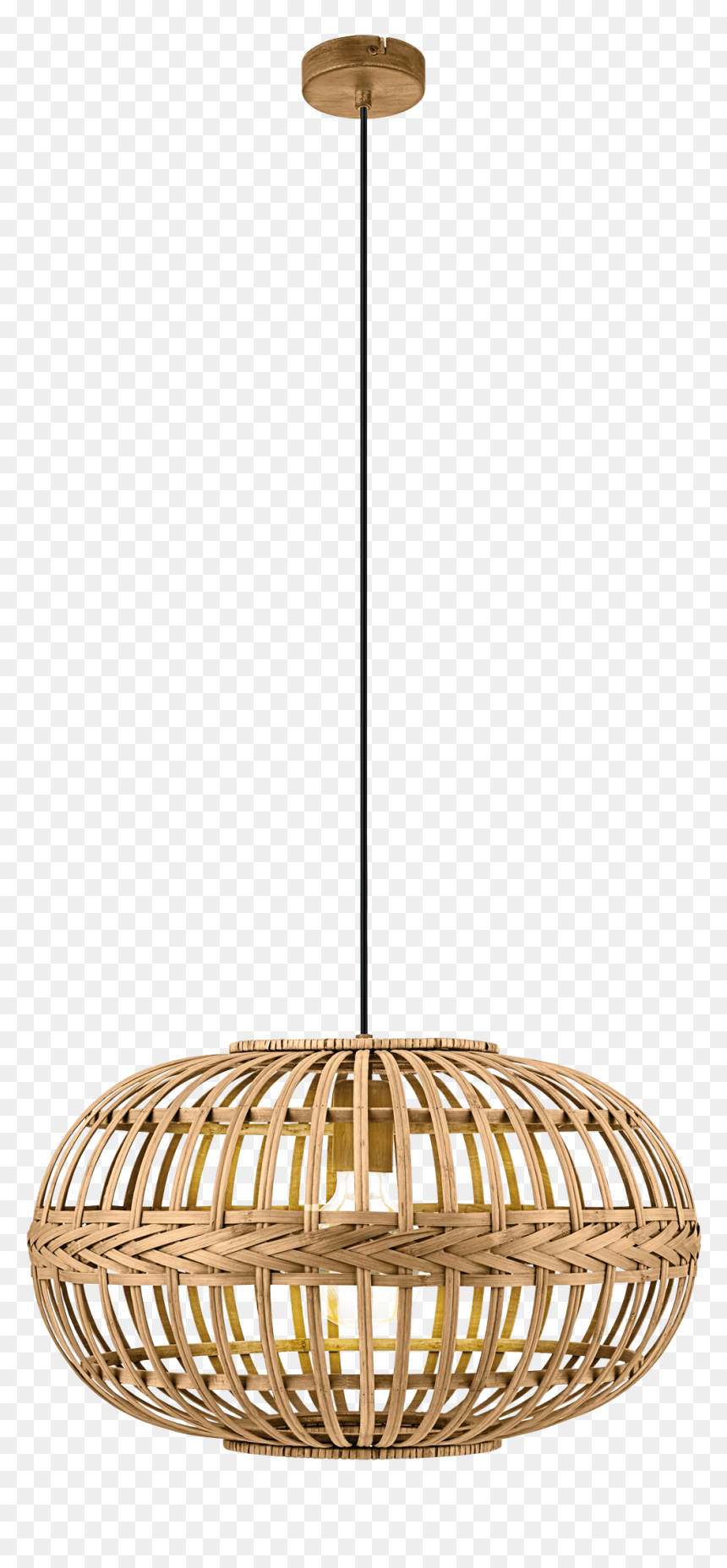 Wooden Pendant Lights Uk, HD Png Download - lampara png
