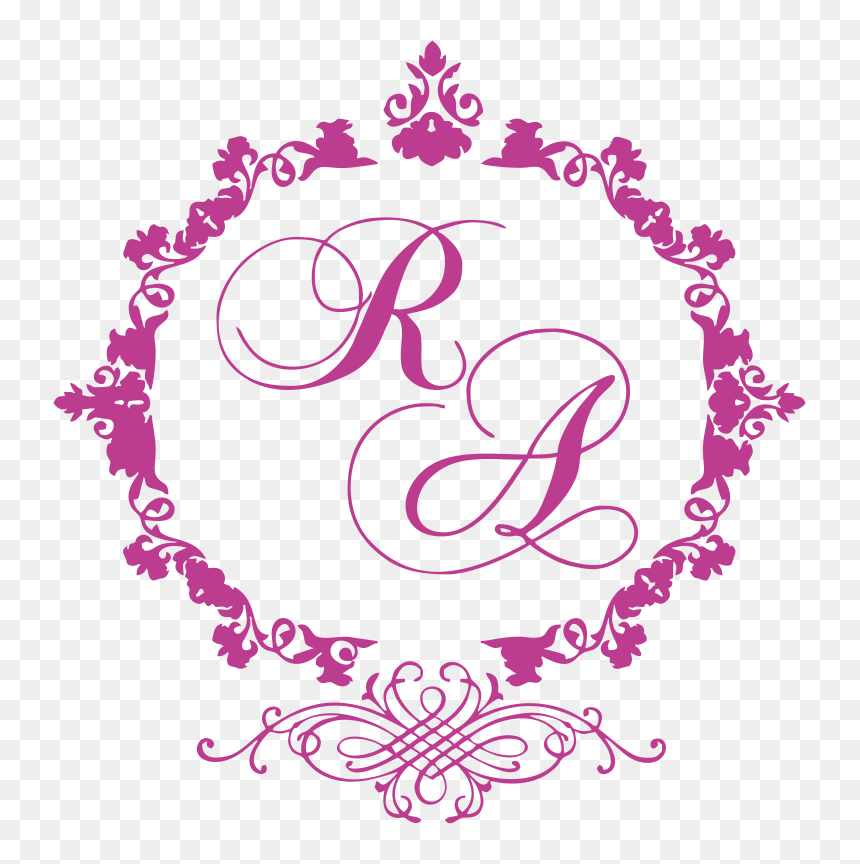 Thumb Image - Engagement Logo Png, Transparent Png - monograma rosa png