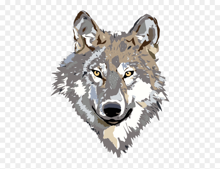 Wolf Clip Art Free, HD Png Download - lone wolf png