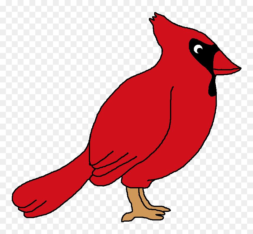 Cardinal Clipart, HD Png Download - cardinals logo png