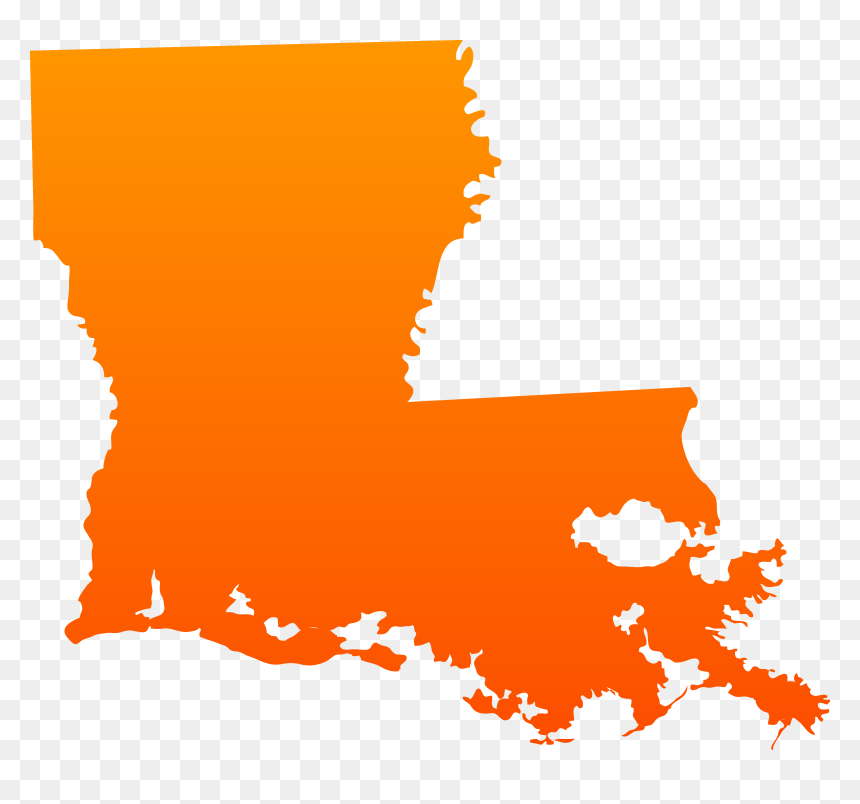 State Of Louisiana Transparent, HD Png Download - lsu logo png