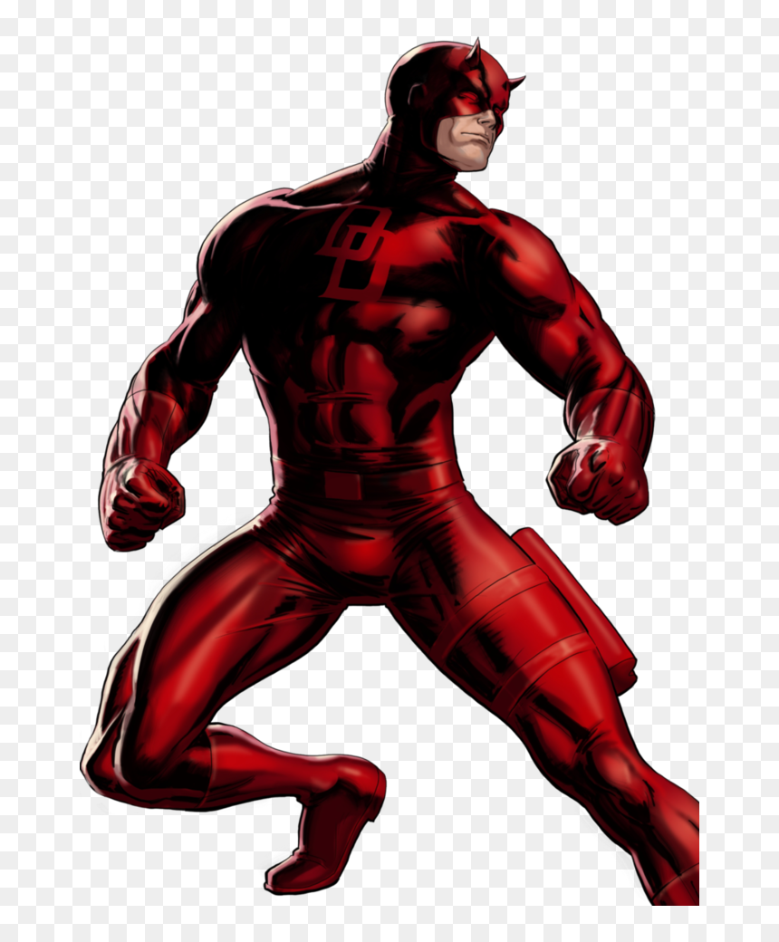 Marvel Avengers Alliance Daredevil, HD Png Download - daredevil logo png