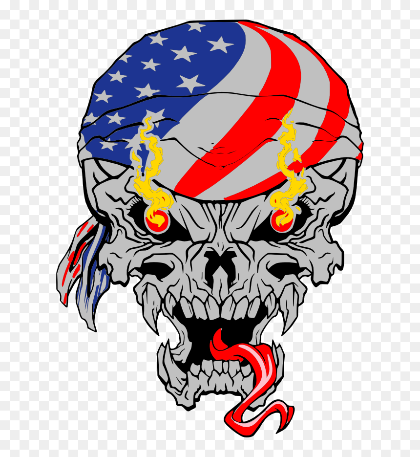 Metal Skull Logo, HD Png Download - skull logo png