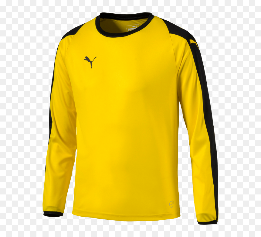 Long-sleeved T-shirt, HD Png Download - puma logo png