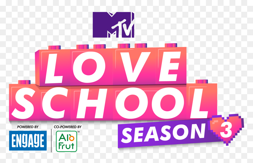 Mtv Love School Season 3, HD Png Download - mtv logo png
