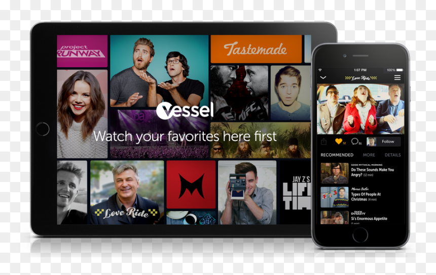 Vessel Video, HD Png Download - hulu logo png