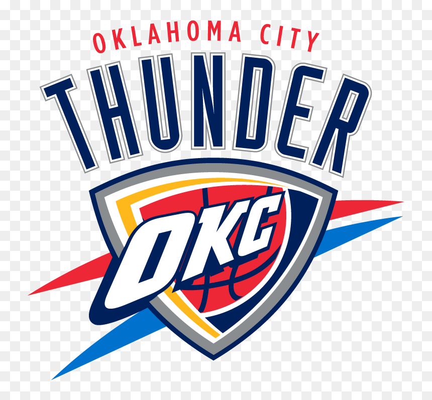 Oklahoma City Thunder Logo 2017, HD Png Download - okc thunder logo png