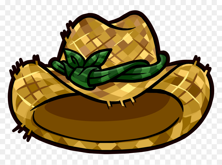Chapeu De Palha Png, Transparent Png - pimp hat png