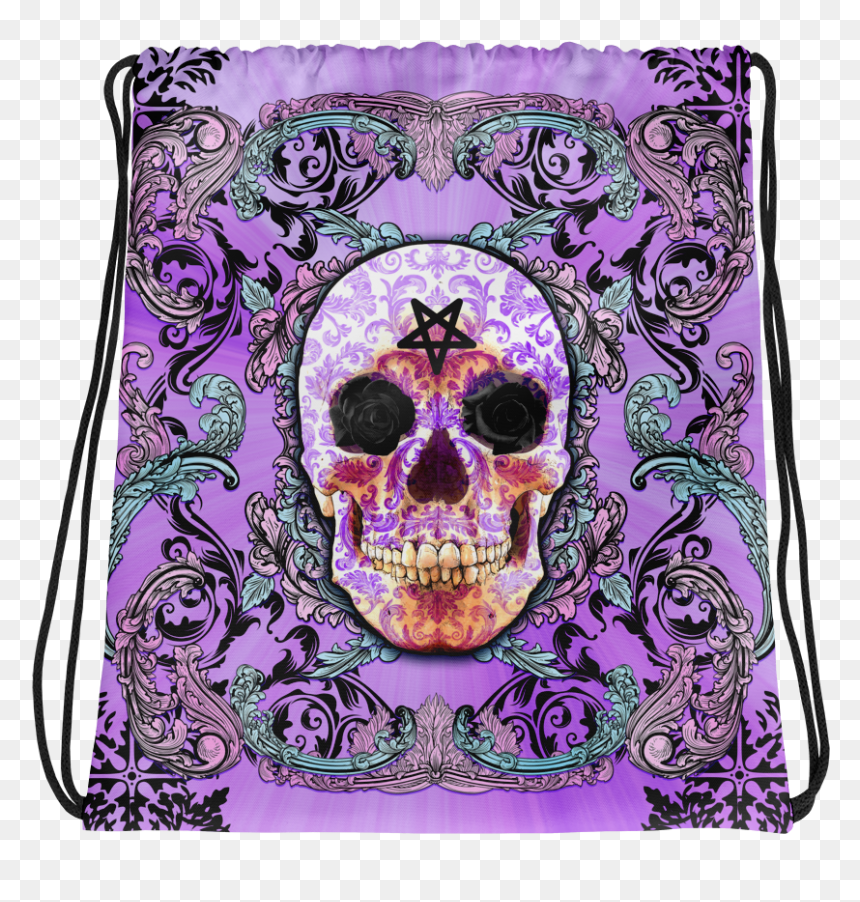 Skull, HD Png Download - pastel goth png