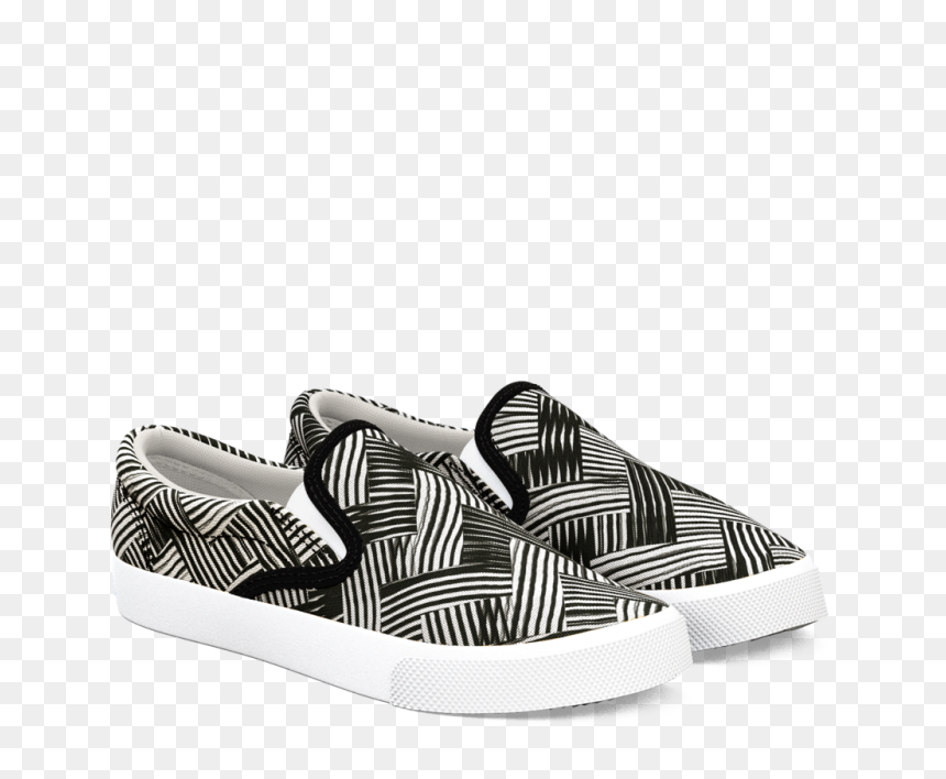 Bucketfeet Pineapple Canvas Slip On Sneakers, HD Png Download - chevron pattern png