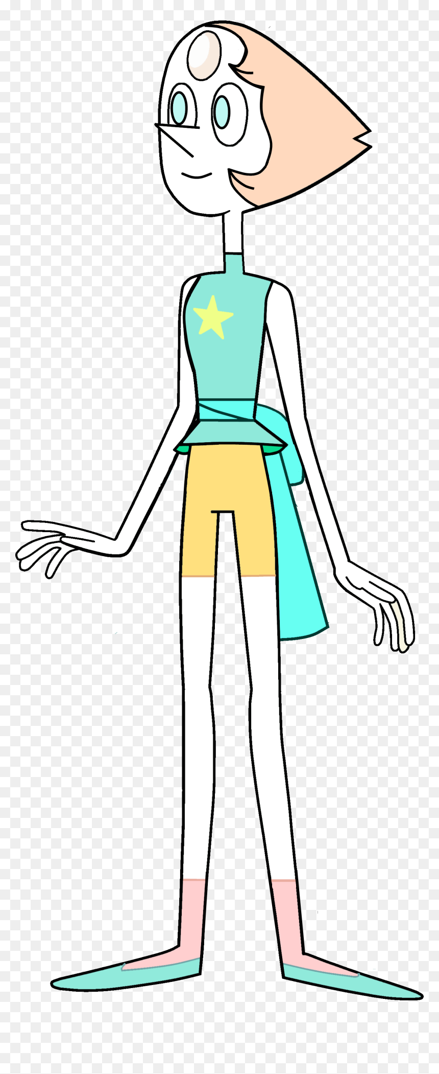 Steven Universe Characters Pearl, HD Png Download - steven universe pearl png