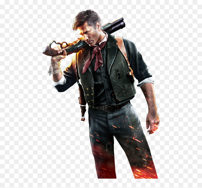 Bioshock Infinite Booker, HD Png Download - the last of us png