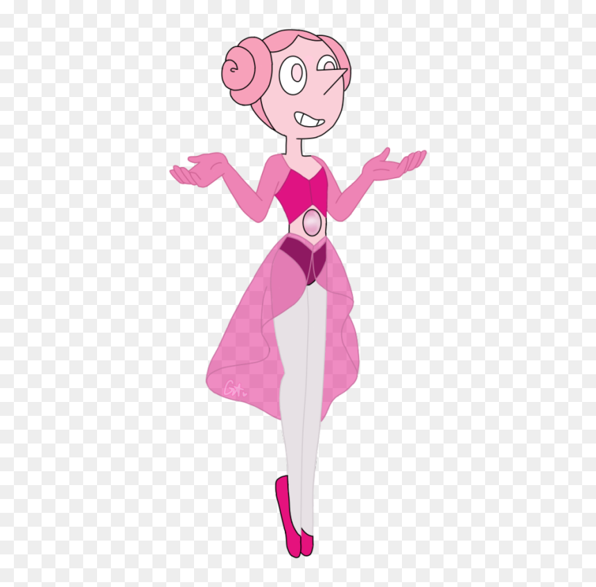 Steven Universe Original Pink Pearl, HD Png Download - steven universe pearl png