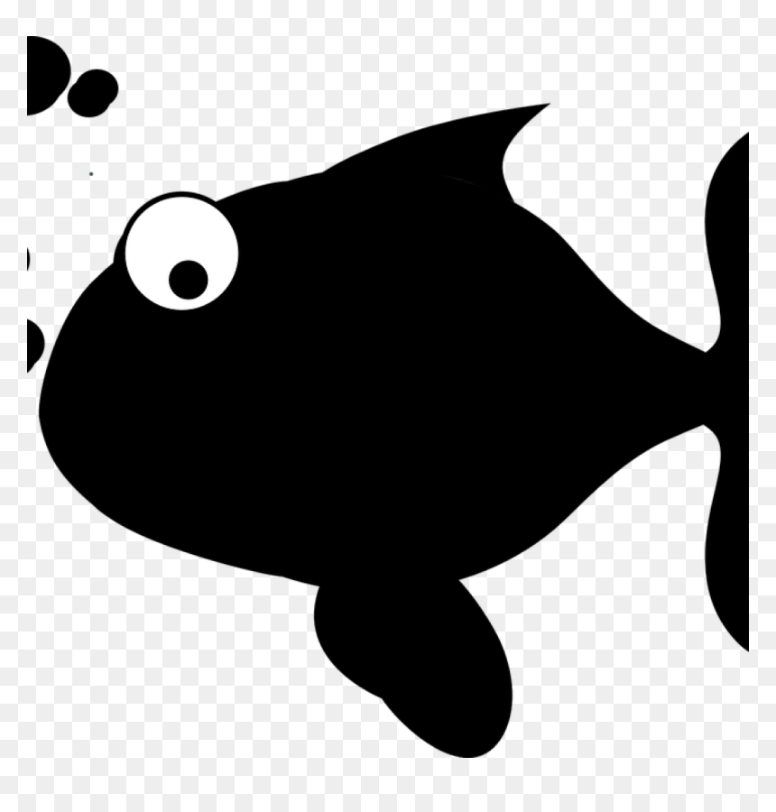 Fish Clip Art, HD Png Download - fish silhouette png